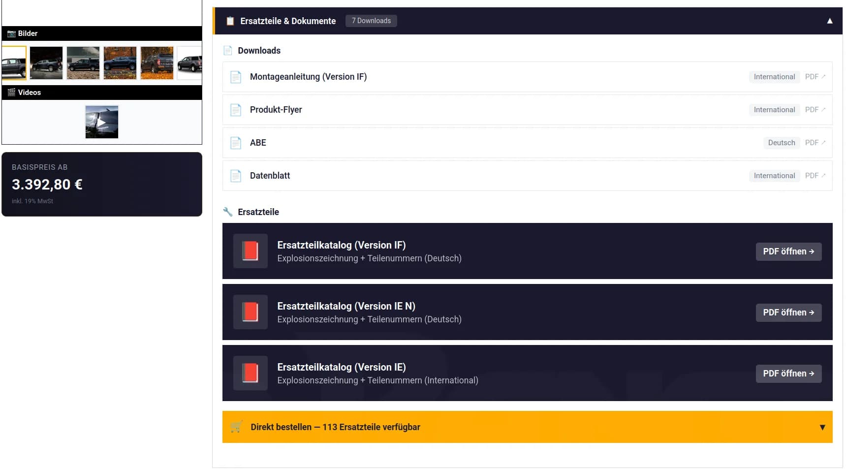 Produkt im Shop finden