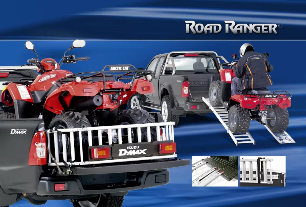  Road Ranger Multifunktionale Auffahrrampe Rampen und Ladeflächenverlängerung