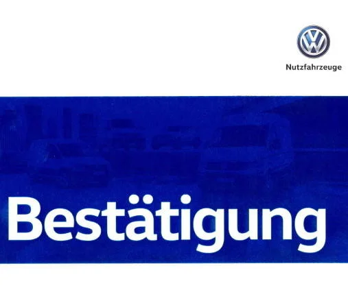 Dropracks - Certificat d'innocuité des véhicules utilitaires Volkswagen