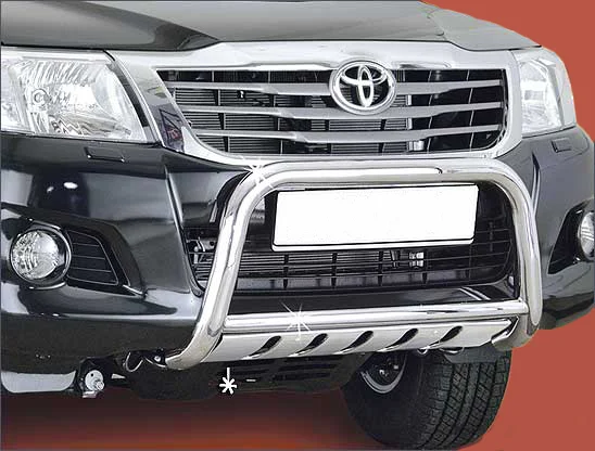 EU Unterfahrschutz aus Edelstahl