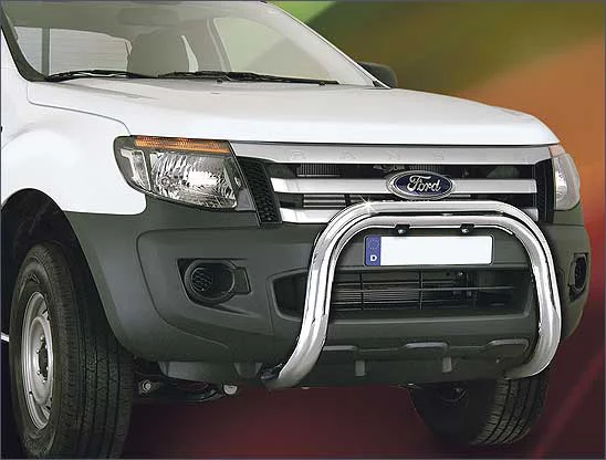 EU Personenschutzbügel aus Edelstahl 76 mm