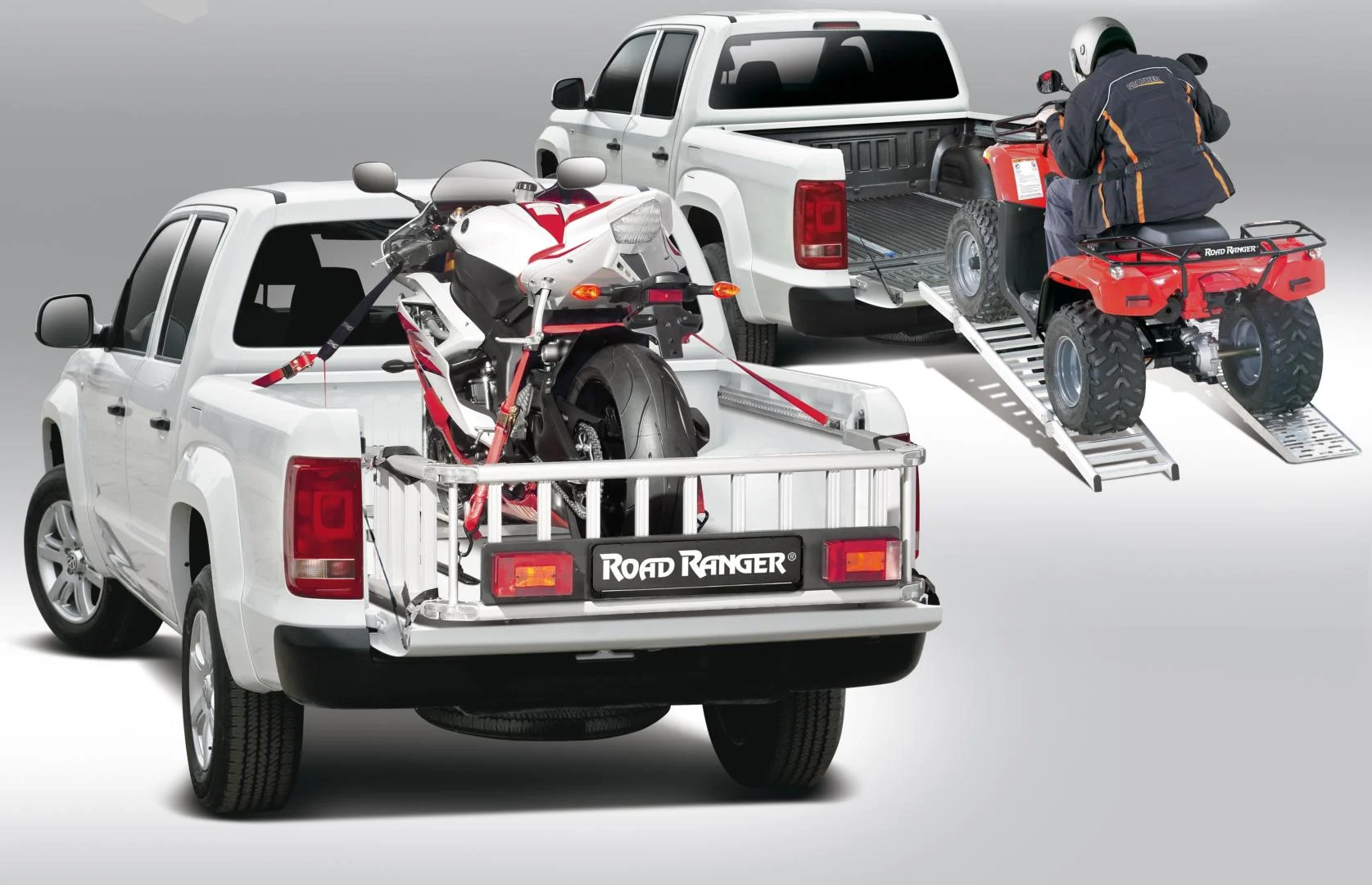 Multifunktionale Auffahrrampe