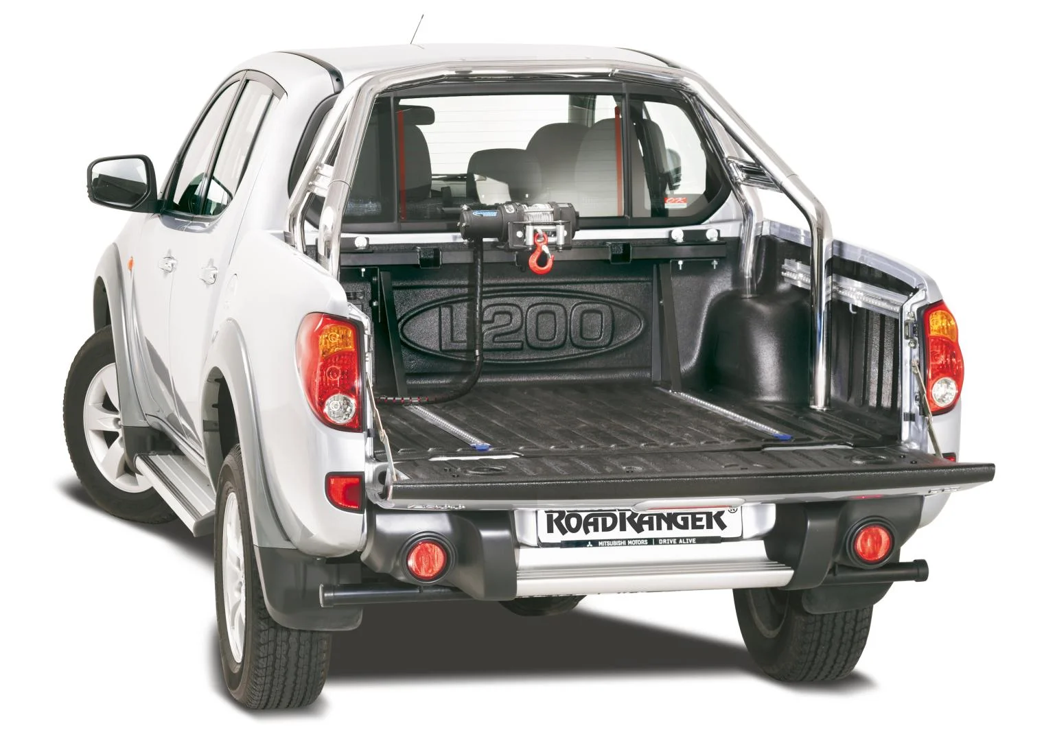 Seilwindenset für die Ladefläche