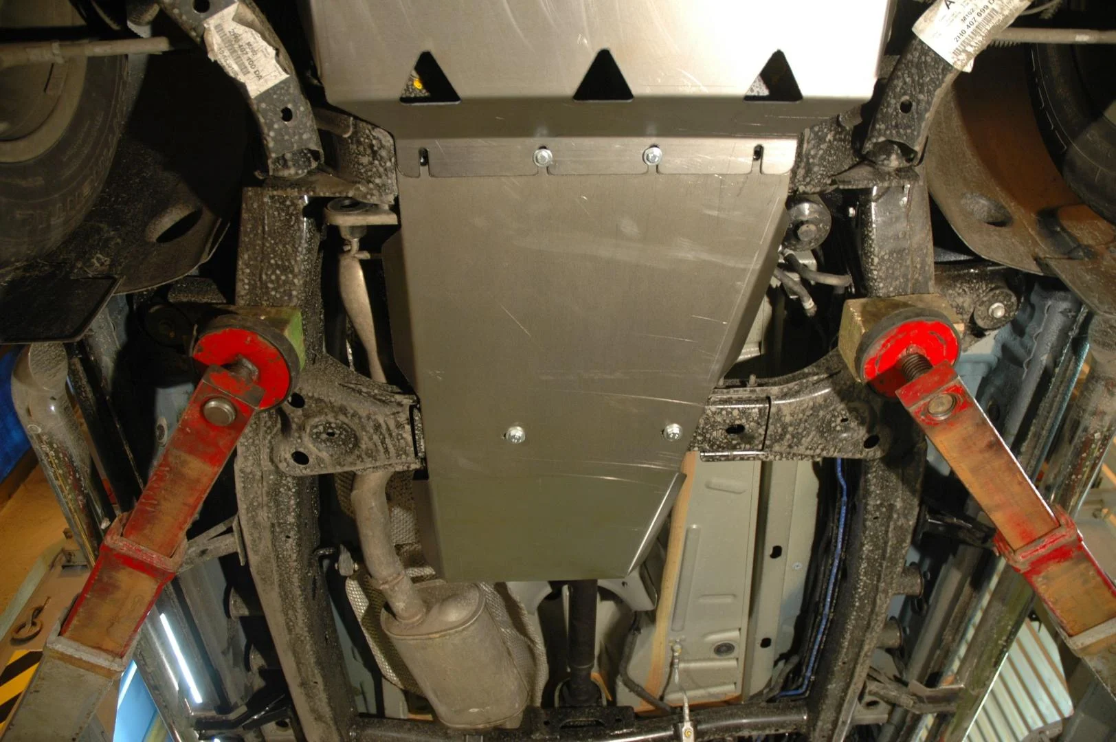 Unterfahrschutz Stahl Getriebe + Untersetzung 2,5 mm