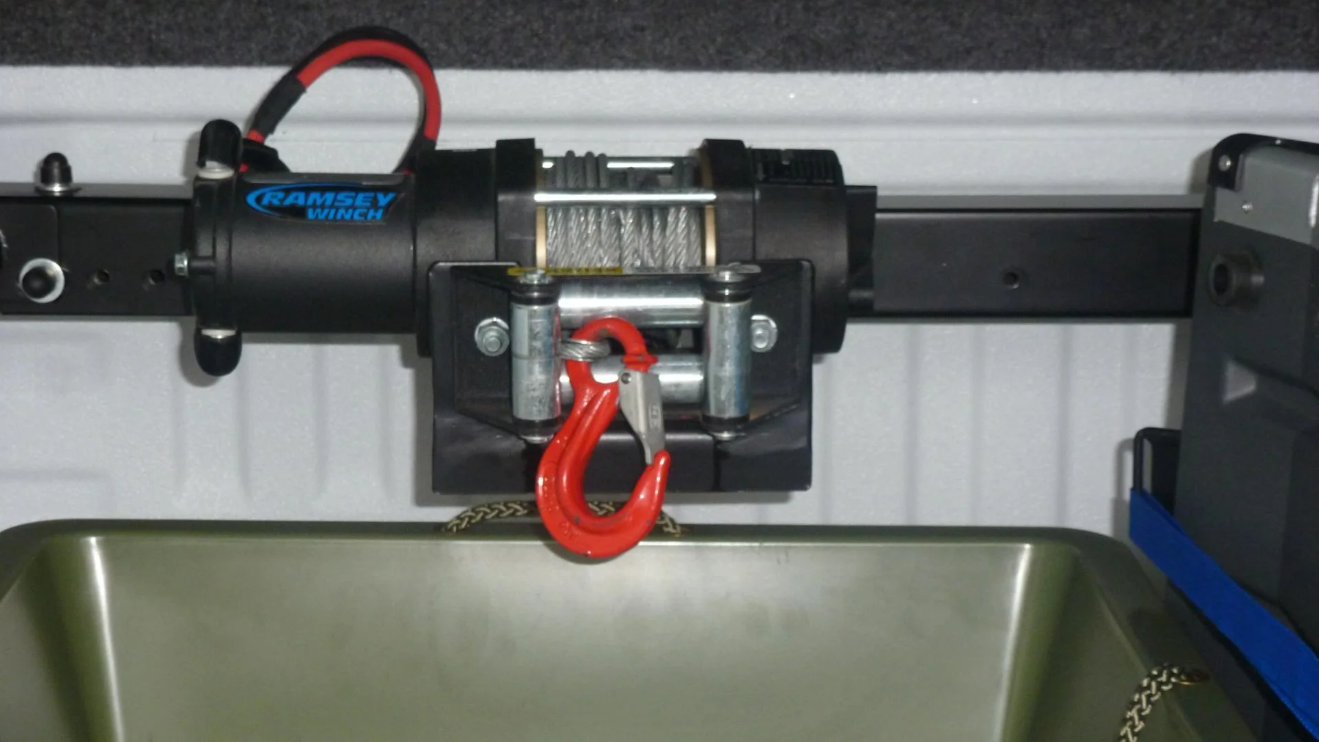 Seilwindensystem für die Ladefläche