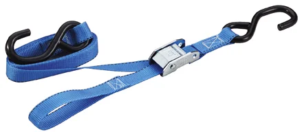 Gurt für Motorradbefestigung blau