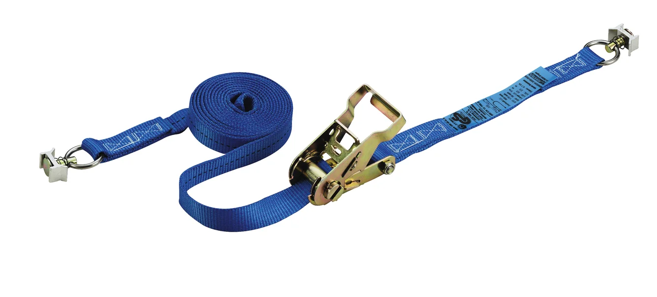 Ratschengurt mit Single Fitting Fb:blau