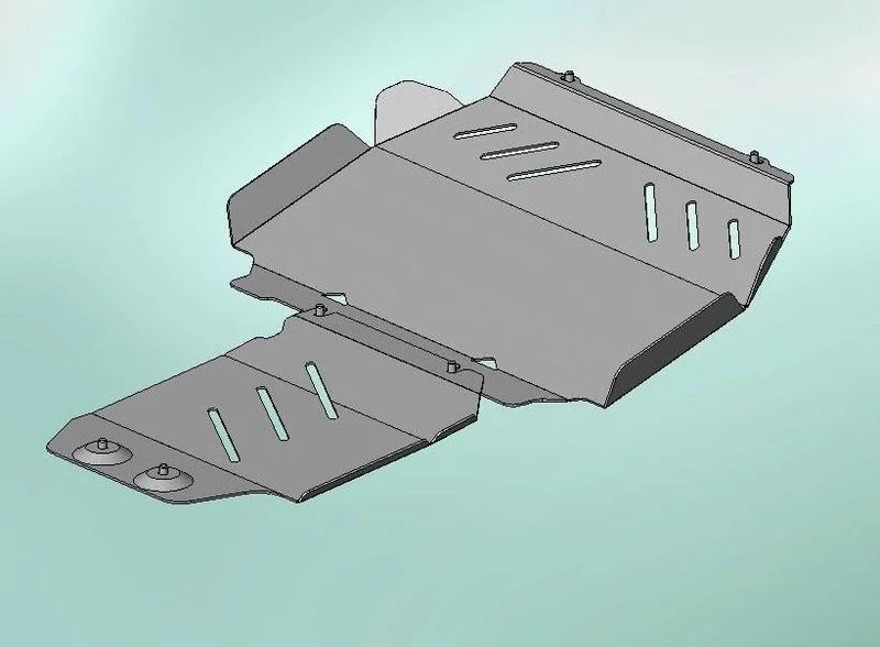 Unterfahrschutz Stahl für Motor 2,5 mm