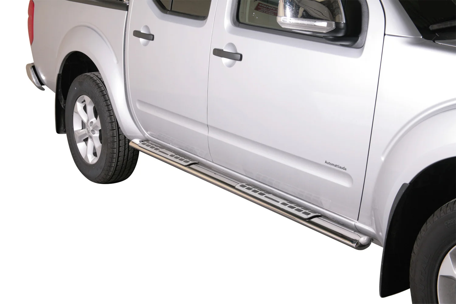 Schwellerrohre Design oval mit Tritt-Auflage