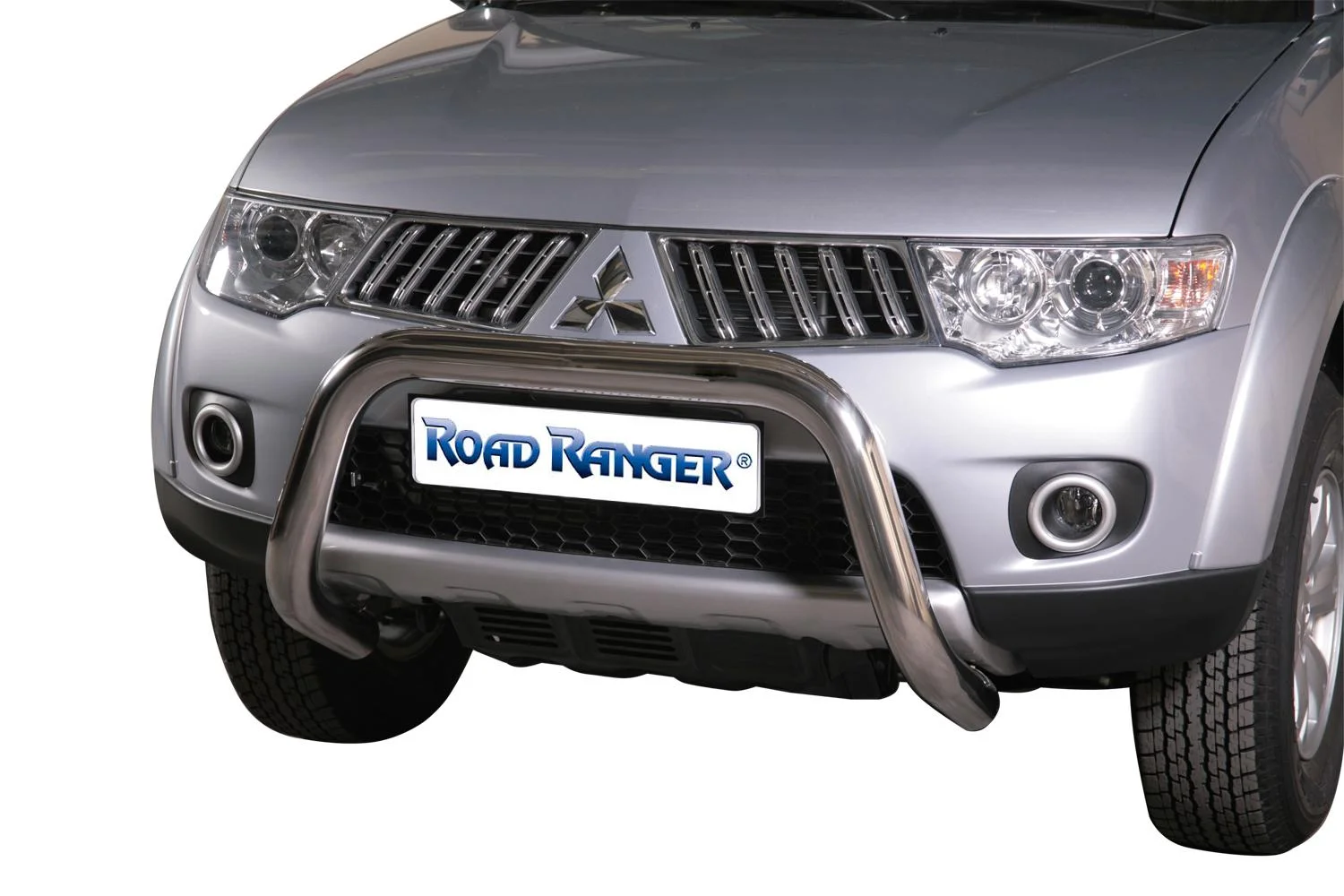 EU Personenschutzbügel aus Edelstahl 76 mm