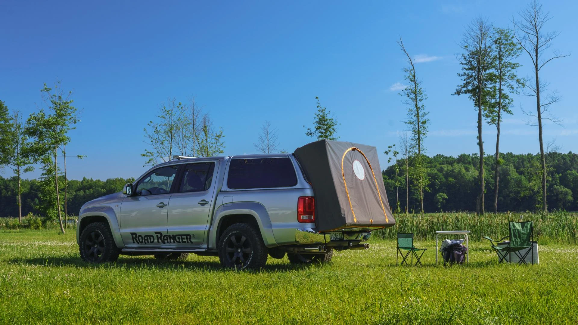 Fuß-Pack-Zelt VW Amarok RH4