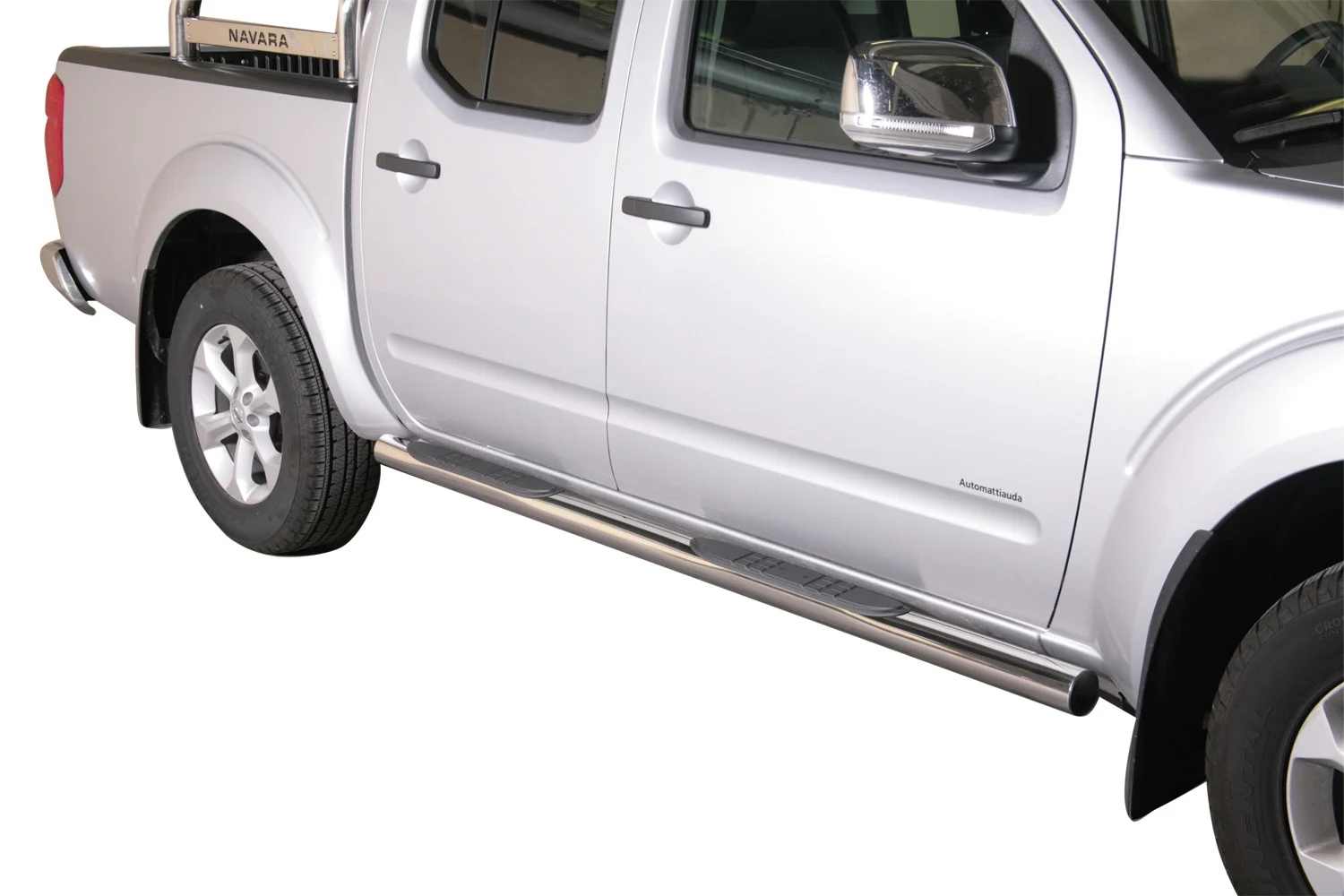 Schwellerrohre rund mit Tritt-Auflage