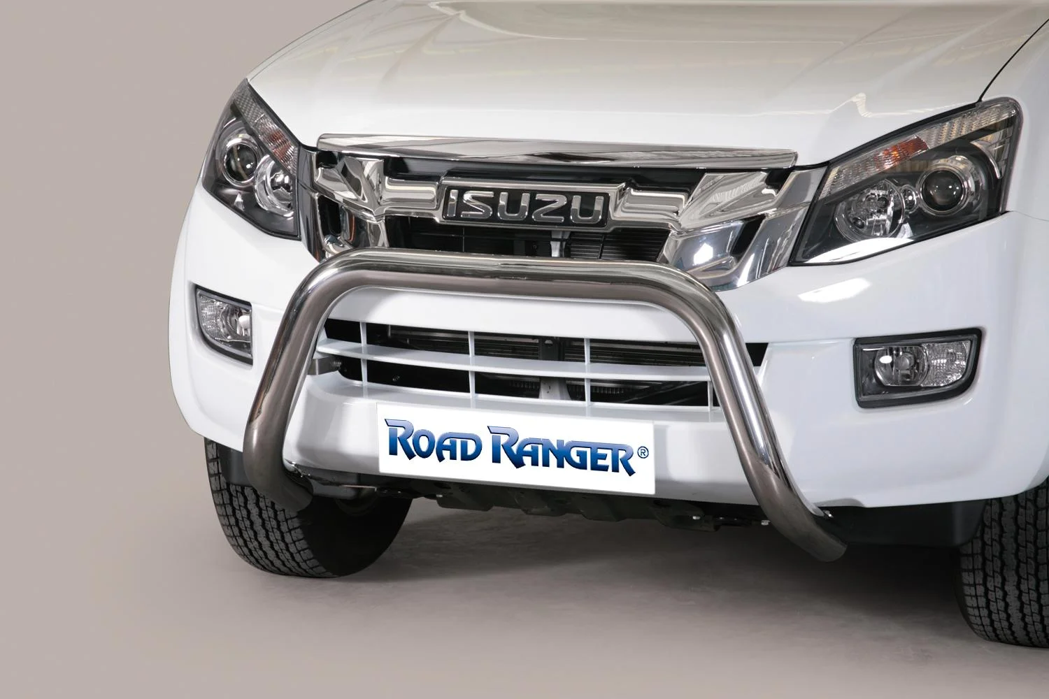 EU Personenschutzbügel aus Edelstahl 76 mm