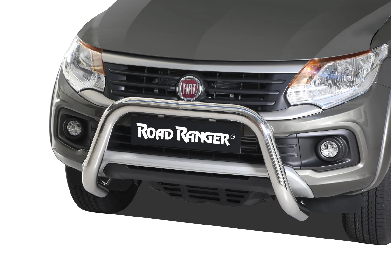 EU Personenschutzbügel aus Edelstahl 76 mm