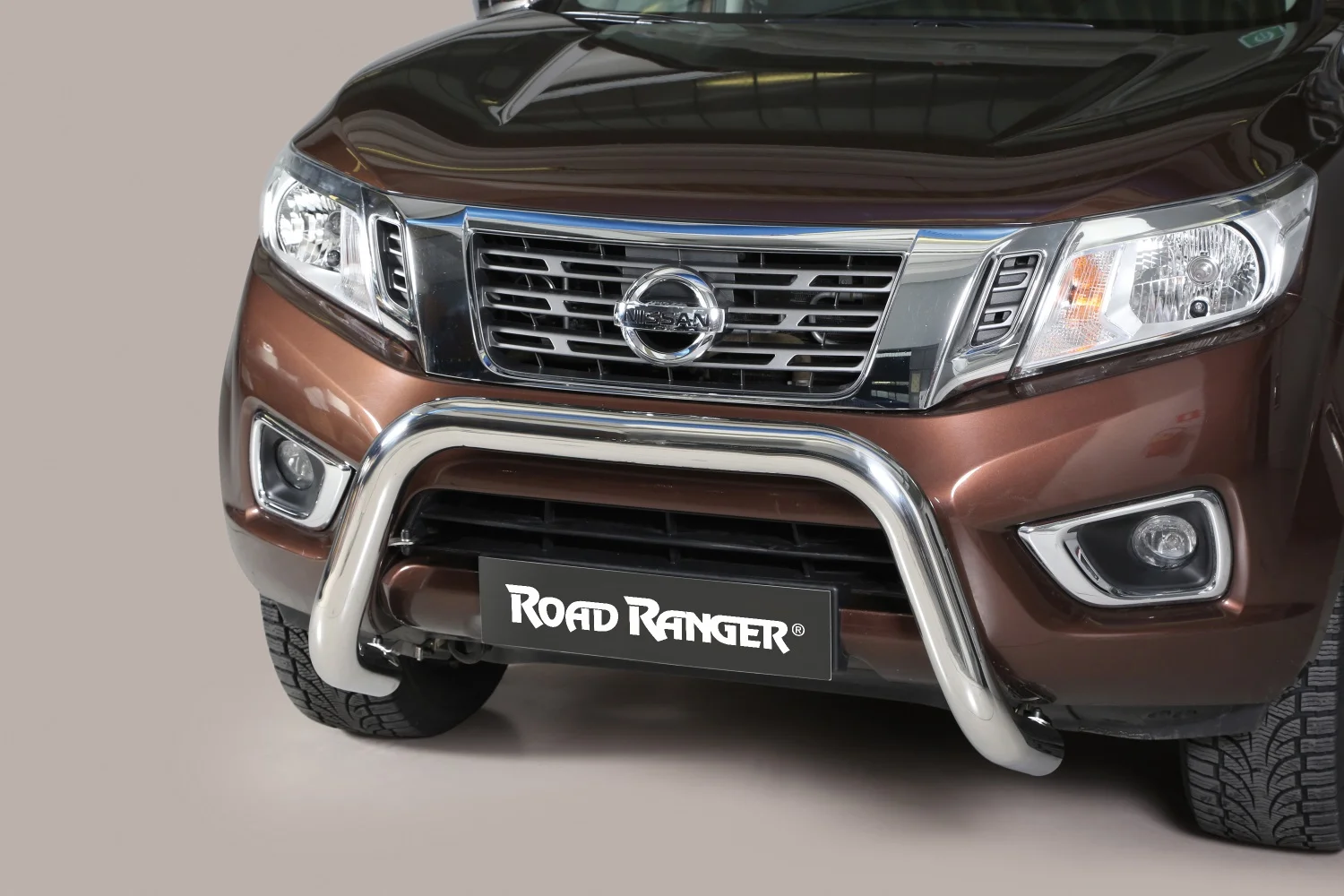 EU Personenschutzbügel aus Edelstahl 76 mm