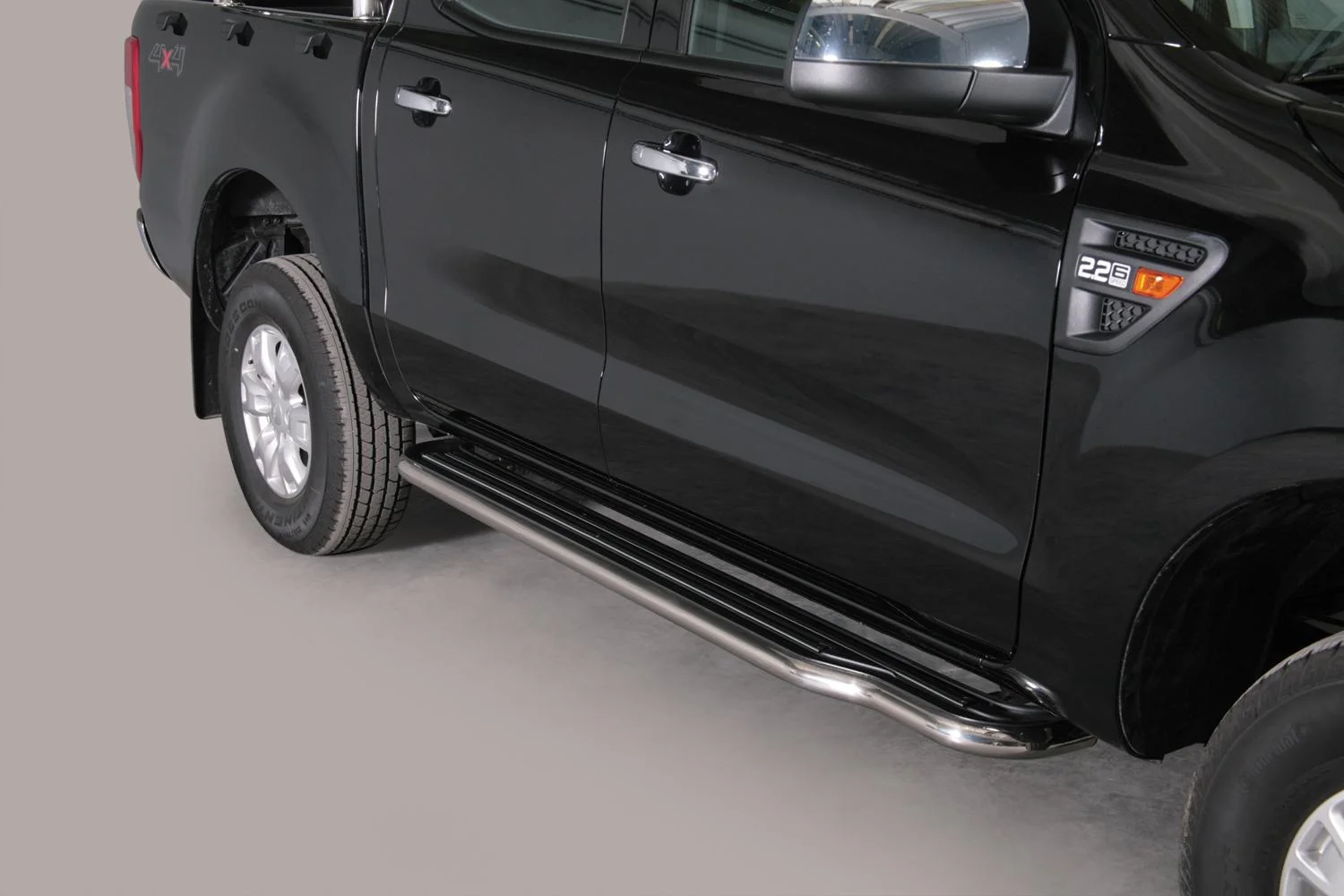 Trittbretter flach breit massiv