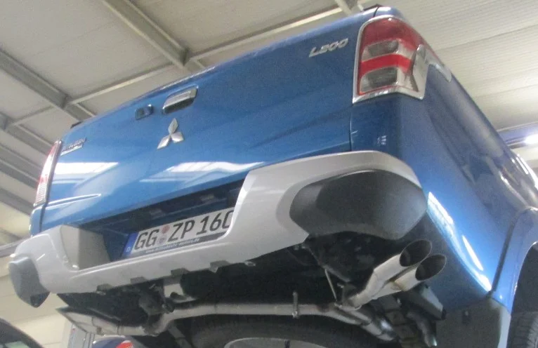 Auspuffanlage 2-Rohr