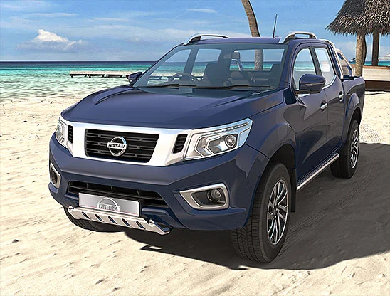 EU Unterfahrschutz aus Edelstahl