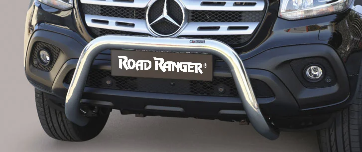 EU Personenschutzbügel aus Edelstahl 76 mm