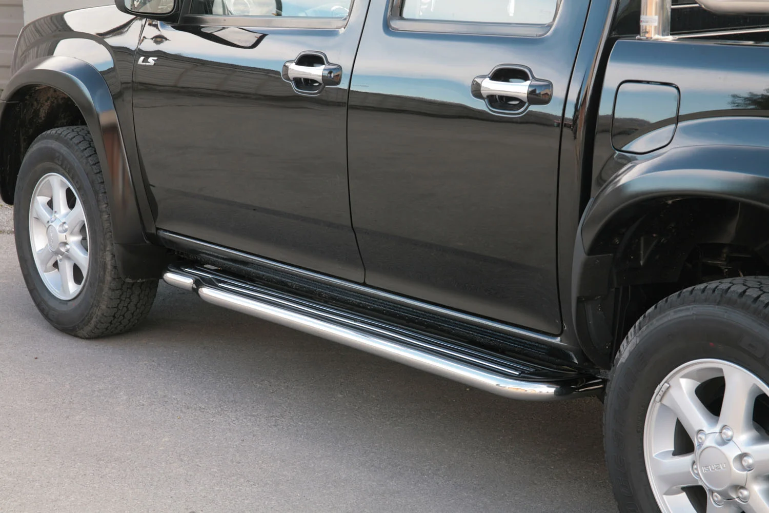 Trittbretter flach breit massiv