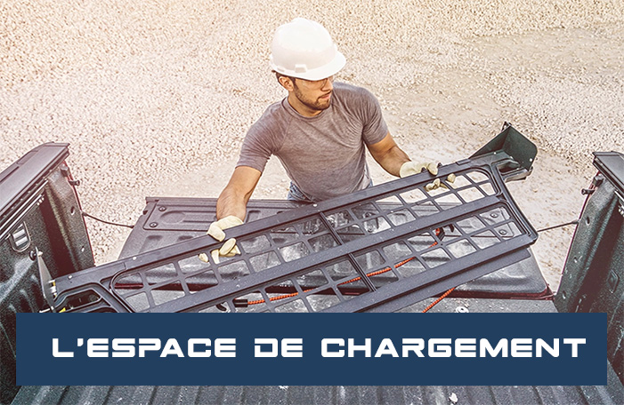 Organisation de l’espace de chargement